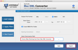 import eml to apple mail