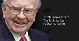 Investment tips by Warren Buffett.